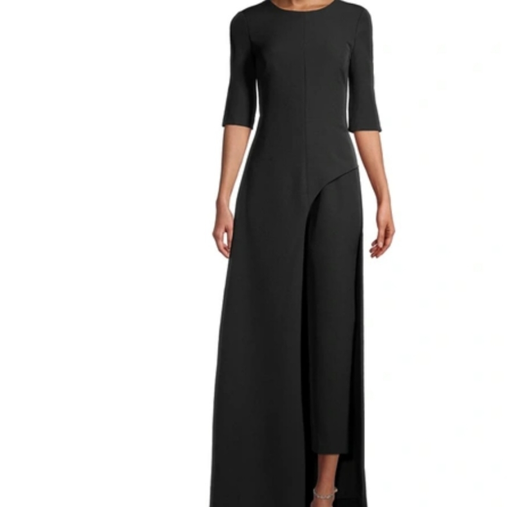 Kay Unger Black Jumpsuit